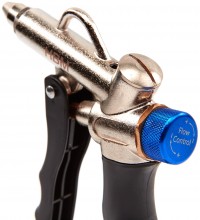 HBM Professioneel blaaspistool met lange en korte neus, drukregelaar, 10 bar, 188 l/min, aansluiting M12 x 1