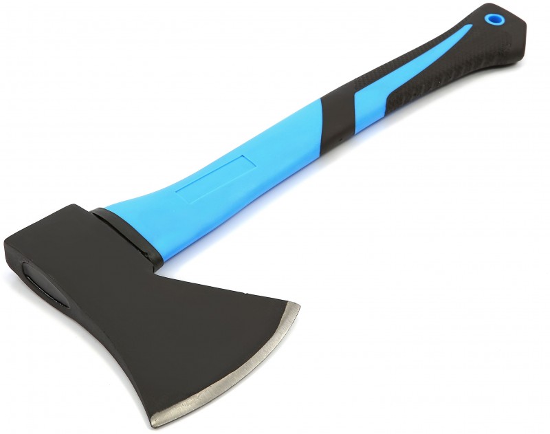 HBM 1000 Gram Hakbijl met Antislip Fiberglas Steel HBM 1000 Gram Hakbijl met Antislip Fiberglas Steel