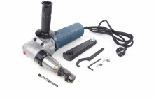 HBM E-knabbelschaar 625W 4 mm staal 2,5 mm RVS met opbergkoffer