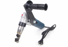 HBM E-knabbelschaar 625W 4 mm staal 2,5 mm RVS met opbergkoffer