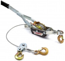 HBM handratellier 2000 kg verzinkt staal 2 haken draadkabel 4,5 mm 2 m
HBM handratellier 2000 kg verzinkt staal 2 haken draadkabel 4,5 mm 2 m