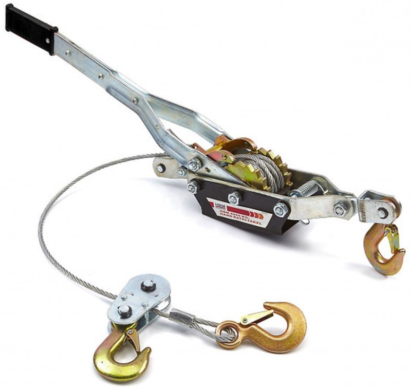 HBM handratellier 2000 kg verzinkt staal 2 haken draadkabel 4,5 mm 2 m
HBM handratellier 2000 kg verzinkt staal 2 haken draadkabel 4,5 mm 2 m