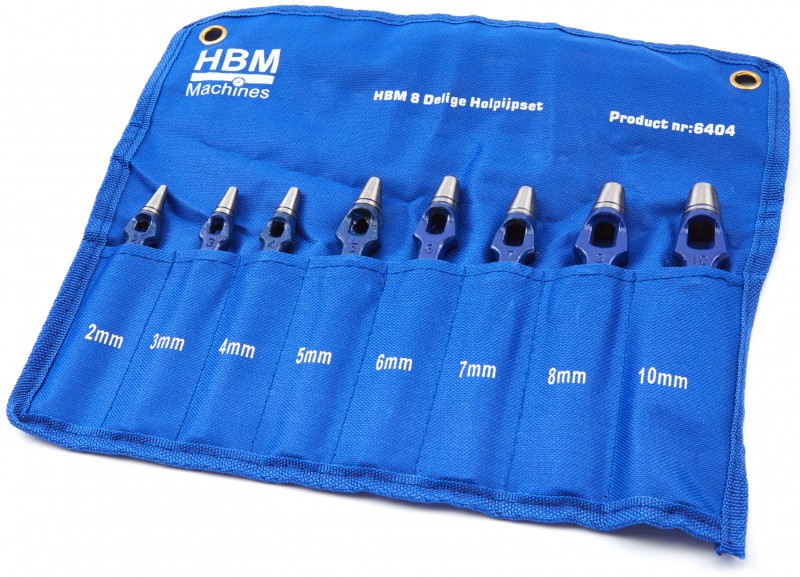 HBM 8-delt Professionel Hulpibesæt Set