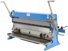 HBM 1015 mm Wals-, Zet- en Knipcombinatie 1 mm staal, 1,5 mm aluminium, 90° zethoek