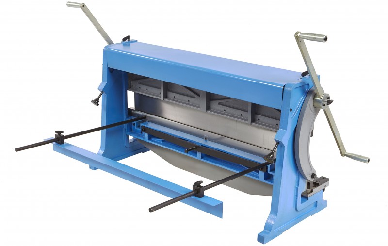 HBM 1015 mm Wals-, Zet- en Knipcombinatie 1 mm staal, 1,5 mm aluminium, 90° zethoek HBM 1015 mm Wals-, Zet- en Knipcombinatie 1 mm staal, 1,5 mm aluminium, 90° zethoek