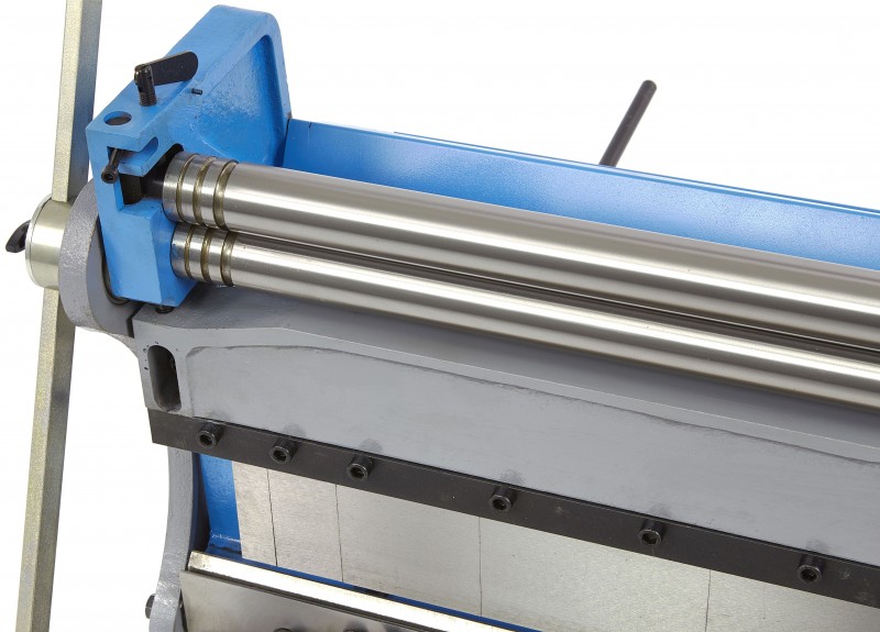 HBM 1015 mm Wals-, Zet- en Knipcombinatie 1 mm staal, 1,5 mm aluminium, 90° zethoek HBM 1015 mm Wals-, Zet- en Knipcombinatie 1 mm staal, 1,5 mm aluminium, 90° zethoek