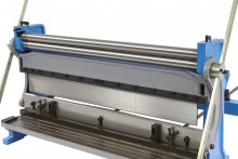 HBM 1015 mm Wals-, Zet- en Knipcombinatie 1 mm staal, 1,5 mm aluminium, 90° zethoek HBM 1015 mm Wals-, Zet- en Knipcombinatie 1 mm staal, 1,5 mm aluminium, 90° zethoek