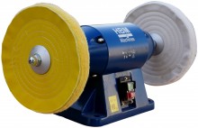 HBM Profi Polijstmachine 250 mm 1100 W 2950 rpm M16 230 V
