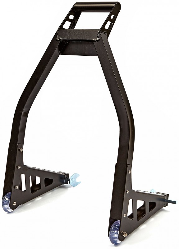 HBM Professionele GP Paddockstand Achterwiel Verrijdbaar 250 kg zwart HBM Professionele GP Paddockstand Achterwiel Verrijdbaar 250 kg zwart