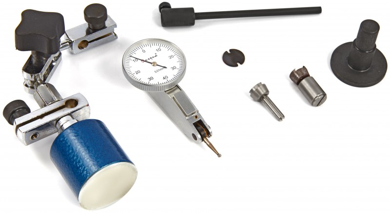Dasqua Professionele Zwenktaster 0,01 mm met Magnetisch Statief
