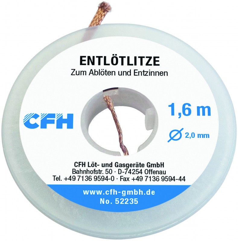 CFH EL 235 Desoldeerdraad CFH EL 235 Desoldeerdraad