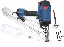 HBM pneumatisch spijkerpistool 90 mm, 8 bar, magazijn 90, inclusief opbergkoffer