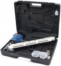 HBM pneumatisch spijkerpistool 90 mm, 8 bar, magazijn 90, inclusief opbergkoffer