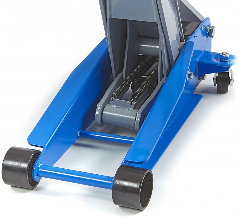 HBM verrijdbare laag garagekrik 3,5 ton, draagvermogen 3.500 kg, maximale hoogte 520 mm