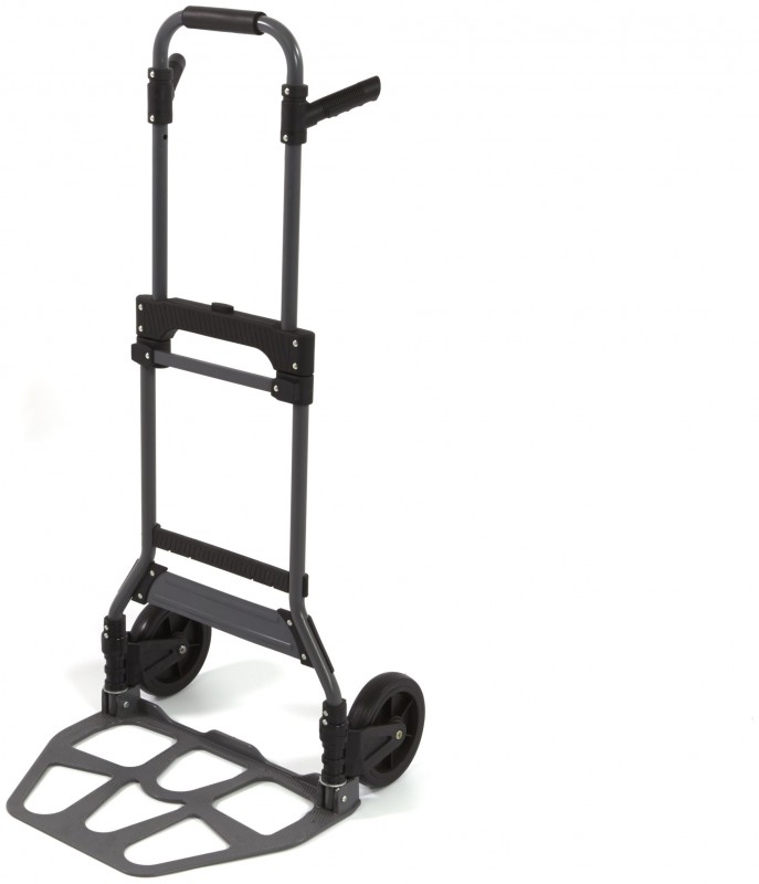 HBM Opvouwbare Steekwagen met Handvatten - 100 kg, 2 Wielen, 49 cm Breed, Inklapbaar