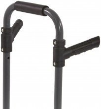 HBM Opvouwbare Steekwagen met Handvatten - 100 kg, 2 Wielen, 49 cm Breed, Inklapbaar