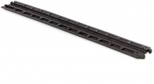 HBM 100 cm kabelbrug / kabelgoot, rubber, zwart, 1 kanaal, max. kabeldikte 10 mm, belasting 1.500 kg