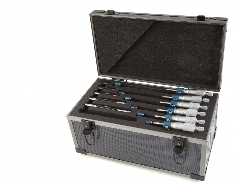 Dasqua Professionele 6-delige Buitemicrometerset 0-150 mm