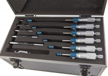 Dasqua Professionele 6-delige Buitemicrometerset 0-150 mm