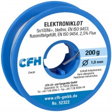 CFH EL 322 Loodvrij Elektronica Soldeer 200 g CFH EL 322 Loodvrij Elektronica Soldeer 200 g