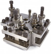 HBM G snelwisselhouder model Dixon 20 x 20 mm, 38,5 mm breed, 48,5 mm hoog, 98 mm lang