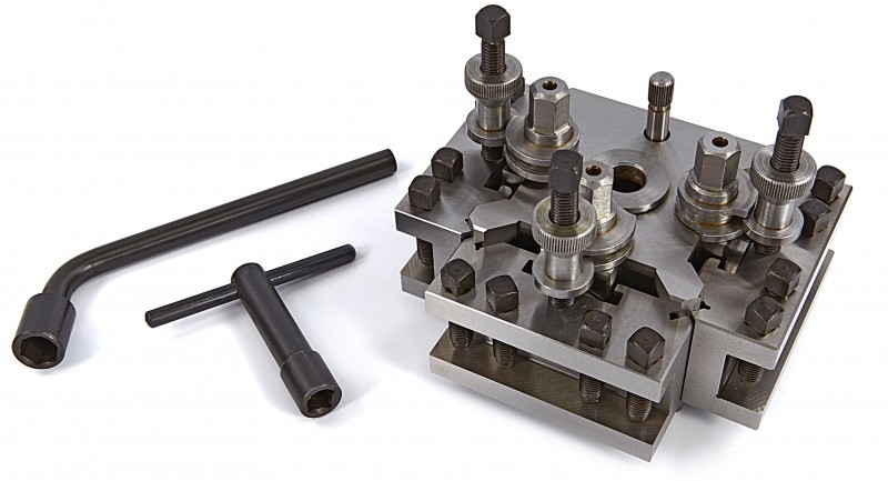 HBM G snelwisselhouder model Dixon 20 x 20 mm, 38,5 mm breed, 48,5 mm hoog, 98 mm lang