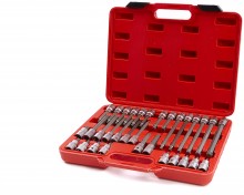 HBM Profi 32-Delige 1/2 Inch Torx Doppenset - Dopsleutel Set