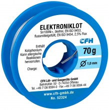 CFH EL 324 70 g Elektronica Soldeer Loodvrij CFH EL 324 70 g Elektronica Soldeer Loodvrij