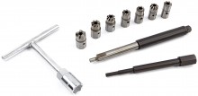 HBM 10-delige diesel injector tappen set
