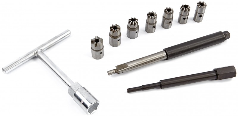 HBM 10-delige diesel injector tappen set