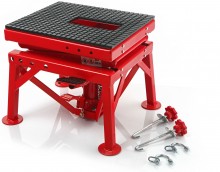 HBM motorheftafel rood 135 kg, maximale hoogte 90 cm
