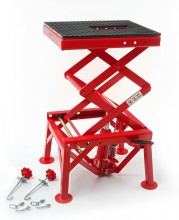 HBM motorheftafel rood 135 kg, maximale hoogte 90 cm
