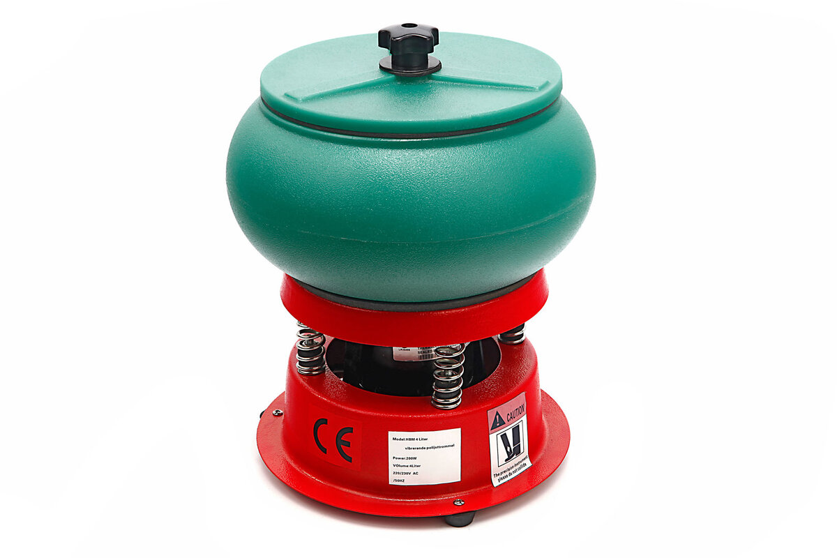 HBM Professional 4-liters vibrerende polertrommel