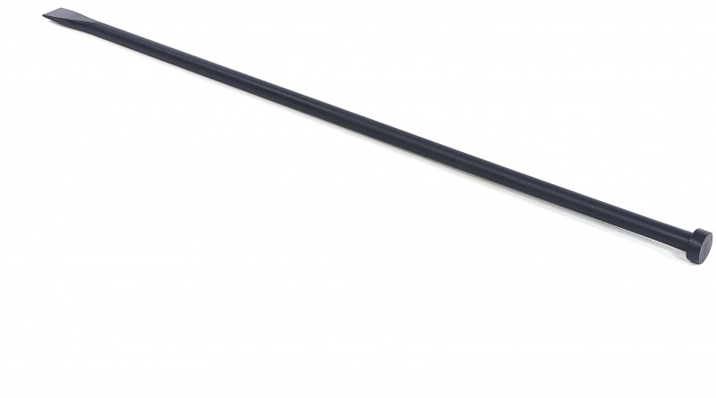 HBM Stootijzer 1500 x 30 mm, breedte kop 50 mm
