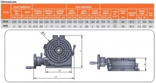 HBM Verdeeltafel 110 mm