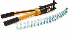 HBM Hydraulische Krimptang 12 Ton 16-300 mm² met Opbergkoffer
