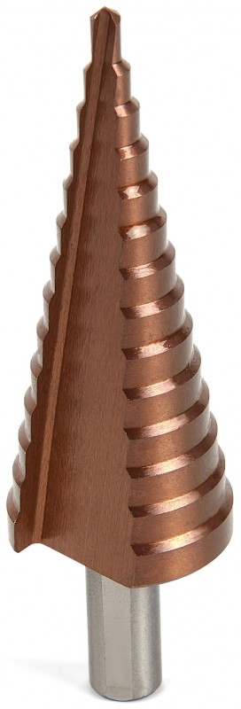 HBM HSS 5% Cobalt Trapgatboor / Stappenboor HBM HSS 5% Cobalt Trapgatboor / Stappenboor