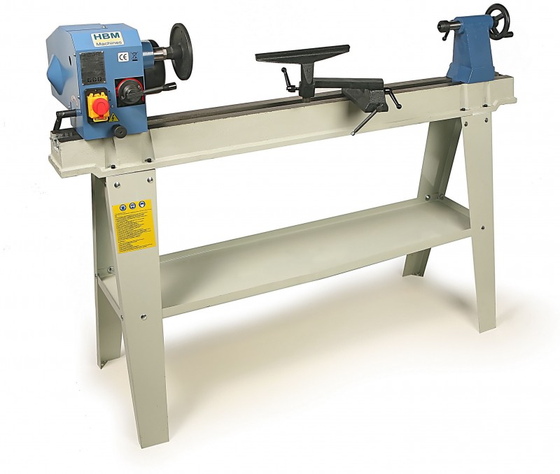 HBM 1100 Variabele Houtdraaibank 1100 mm 230 V HBM 1100 Variabele Houtdraaibank 1100 mm 230 V