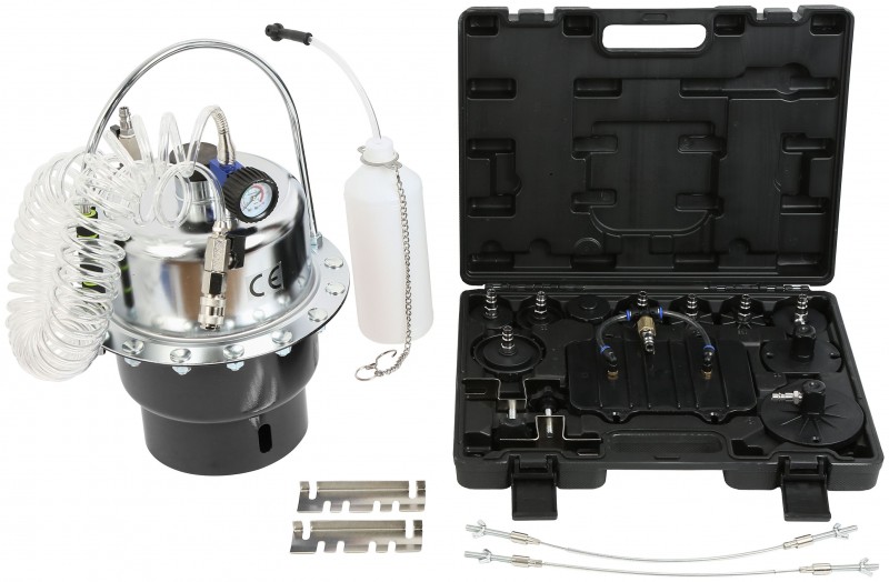 HBM Professionele pneumatische remontluchter 10 l, 40 PSI, adapterset, 5,38 m, opbergkoffer HBM Professionele pneumatische remontluchter 10 l, 40 PSI, adapterset, 5,38 m, opbergkoffer