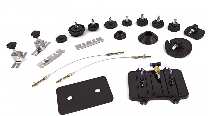HBM Professionele pneumatische remontluchter 10 l, 40 PSI, adapterset, 5,38 m, opbergkoffer HBM Professionele pneumatische remontluchter 10 l, 40 PSI, adapterset, 5,38 m, opbergkoffer