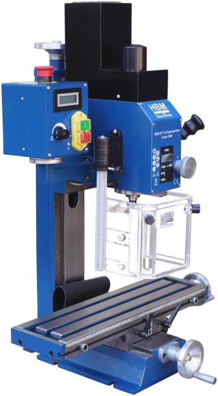 HBM BF 16 freesmachine met grote tafel, 500W, 230V, boorcapaciteit staal 16 mm, opname MC2, snelspan boorkop
HBM BF 16 freesmachine met grote tafel, 500W, 230V, boorcapaciteit staal 16 mm, opname MC2, snelspan boorkop