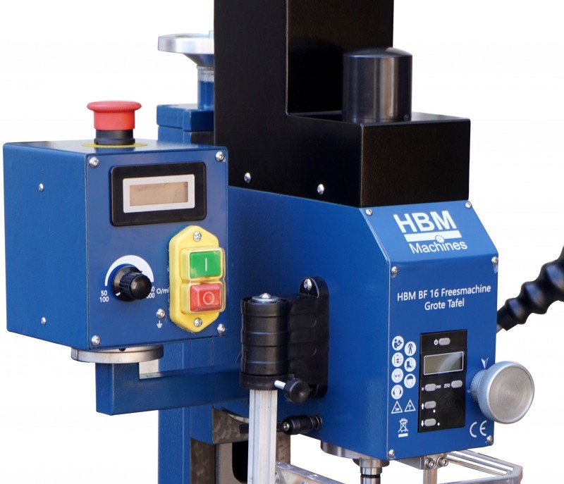 HBM BF 16 freesmachine met grote tafel, 500W, 230V, boorcapaciteit staal 16 mm, opname MC2, snelspan boorkop
HBM BF 16 freesmachine met grote tafel, 500W, 230V, boorcapaciteit staal 16 mm, opname MC2, snelspan boorkop
