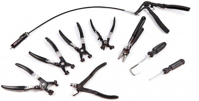 HBM 9-delige Slangklem Tangen Set HBM 9-delige Slangklem Tangen Set