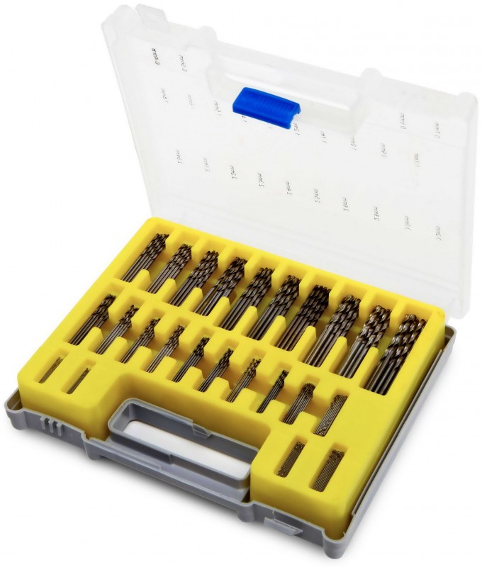 HBM 150-delige HSS Borenset Kleine Maten voor Metaal met Opbergkoffer HBM 150-delige HSS Borenset Kleine Maten voor Metaal met Opbergkoffer
