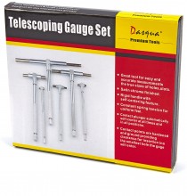 Dasqua Professionele 6-delige Telescopische Kaliberset 8-100 mm, Millimeter

