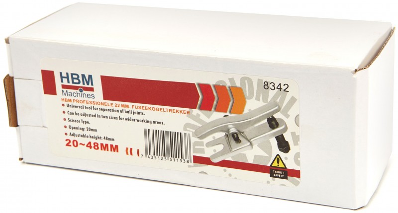 HBM Professionele Fuseekogeltrekker 22 mm
