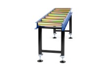 HBM Rollenbaan 2000 mm, 800 kg, rollen Ø60 mm, breedte 45 cm, hoogte 95 cm HBM Rollenbaan 2000 mm, 800 kg, rollen Ø60 mm, breedte 45 cm, hoogte 95 cm