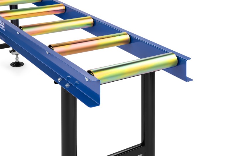 HBM Rollenbaan 2000 mm, 800 kg, rollen Ø60 mm, breedte 45 cm, hoogte 95 cm HBM Rollenbaan 2000 mm, 800 kg, rollen Ø60 mm, breedte 45 cm, hoogte 95 cm