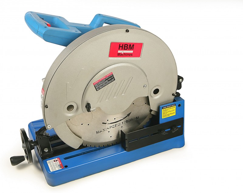 HBM Metaalafkortzaag Drycutter Deluxe 230V 2,3 kW 355 mm 120x106 mm 45°/90°