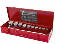 AOK 14-delige 3/4 inch professionele doppenset dopsleutel set